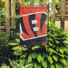 Cincinnati Bengals NFL Colorblock Helmet Garden Flag