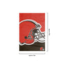 Cleveland Browns NFL Colorblock Helmet Garden Flag