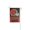 Cleveland Browns NFL Colorblock Helmet Garden Flag