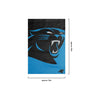 Carolina Panthers NFL Colorblock Helmet Garden Flag