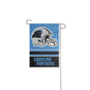 Carolina Panthers NFL Colorblock Helmet Garden Flag
