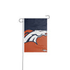 Denver Broncos NFL Colorblock Helmet Garden Flag