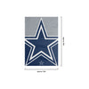 Dallas Cowboys NFL Colorblock Helmet Garden Flag