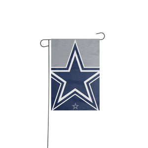Dallas Cowboys NFL Colorblock Helmet Garden Flag
