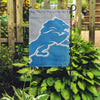Detroit Lions NFL Colorblock Helmet Garden Flag