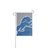Detroit Lions NFL Colorblock Helmet Garden Flag