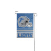 Detroit Lions NFL Colorblock Helmet Garden Flag
