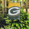 Green Bay Packers NFL Colorblock Helmet Garden Flag