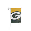 Green Bay Packers NFL Colorblock Helmet Garden Flag