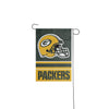 Green Bay Packers NFL Colorblock Helmet Garden Flag