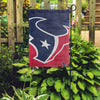 Houston Texans NFL Colorblock Helmet Garden Flag