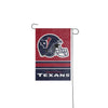 Houston Texans NFL Colorblock Helmet Garden Flag