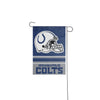 Indianapolis Colts NFL Colorblock Helmet Garden Flag