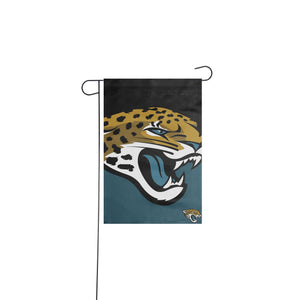 Jacksonville Jaguars NFL Colorblock Helmet Garden Flag