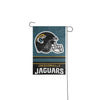 Jacksonville Jaguars NFL Colorblock Helmet Garden Flag