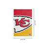 Kansas City Chiefs NFL Colorblock Helmet Garden Flag