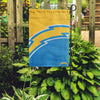 Los Angeles Chargers NFL Colorblock Helmet Garden Flag