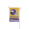 Minnesota Vikings NFL Colorblock Helmet Garden Flag