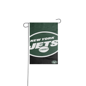 New York Jets NFL Colorblock Helmet Garden Flag