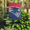 New England Patriots NFL Colorblock Helmet Garden Flag