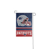 New England Patriots NFL Colorblock Helmet Garden Flag