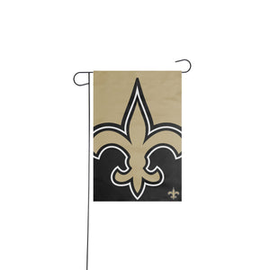 New Orleans Saints NFL Colorblock Helmet Garden Flag
