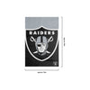 Las Vegas Raiders NFL Colorblock Helmet Garden Flag