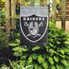 Las Vegas Raiders NFL Colorblock Helmet Garden Flag