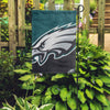 Philadelphia Eagles NFL Colorblock Helmet Garden Flag