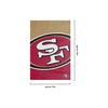 San Francisco 49ers NFL Colorblock Helmet Garden Flag