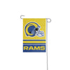 Los Angeles Rams NFL Colorblock Helmet Garden Flag