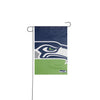 Seattle Seahawks NFL Colorblock Helmet Garden Flag