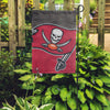 Tampa Bay Buccaneers NFL Colorblock Helmet Garden Flag