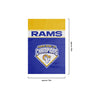 Los Angeles Rams NFL Super Bowl LVI Champions Garden Flag