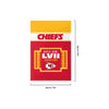 Kansas City Chiefs NFL Super Bowl LVII Champions Garden Flag