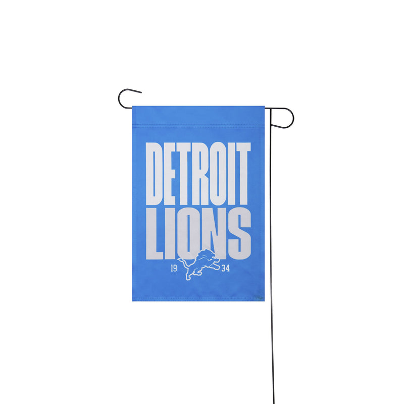 Detroit Lions Garden Flag