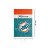 Miami Dolphins NFL Garden Flag