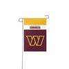 Washington Commanders NFL Garden Flag