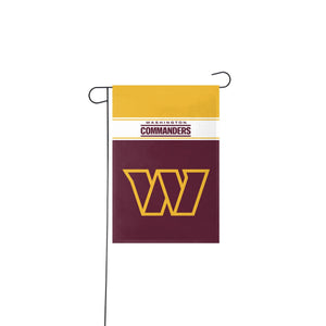 Washington Commanders NFL Garden Flag