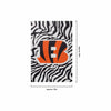 Cincinnati Bengals NFL White Stripe Big Logo Garden Flag