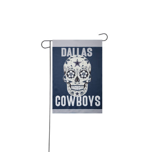 Dallas Cowboys NFL Day Of The Dead Garden Flag