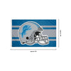 Detroit Lions NFL Helmet Horizontal Flag