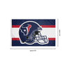 Houston Texans NFL Helmet Horizontal Flag