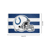 Indianapolis Colts NFL Helmet Horizontal Flag