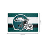 Philadelphia Eagles NFL Helmet Horizontal Flag