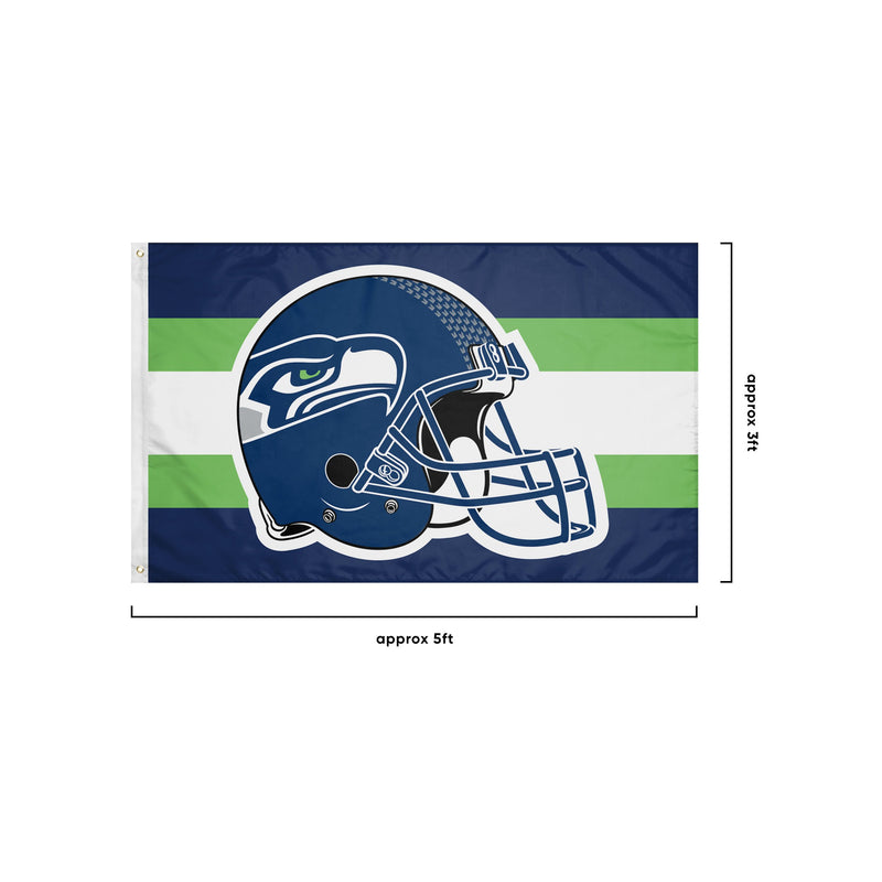 San Francisco 49ers Helmet Horizontal Flag FOCO