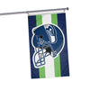 Seattle Seahawks NFL Helmet Horizontal Flag