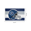 Tennessee Titans NFL Helmet Horizontal Flag