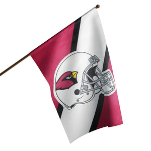 Arizona Cardinals NFL Helmet Vertical Flag