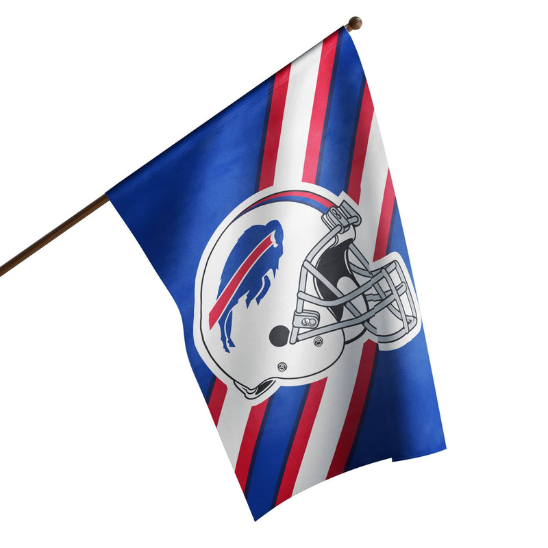 Buffalo Bills NFL Helmet Vertical Flag